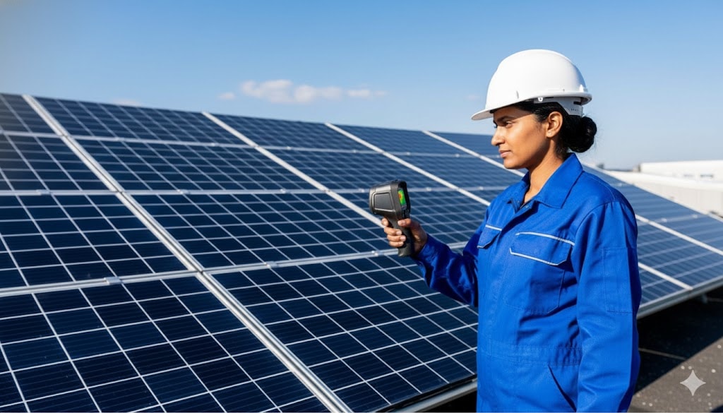 Maintenance of Solar Panels Roofs