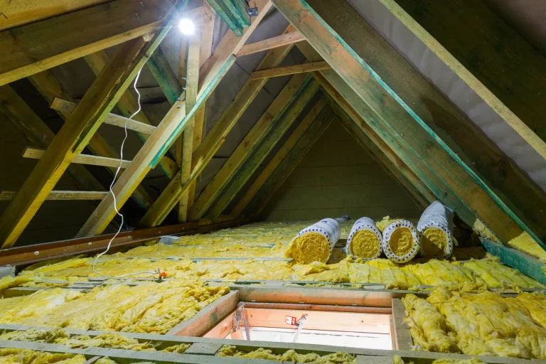 attic floor insulation