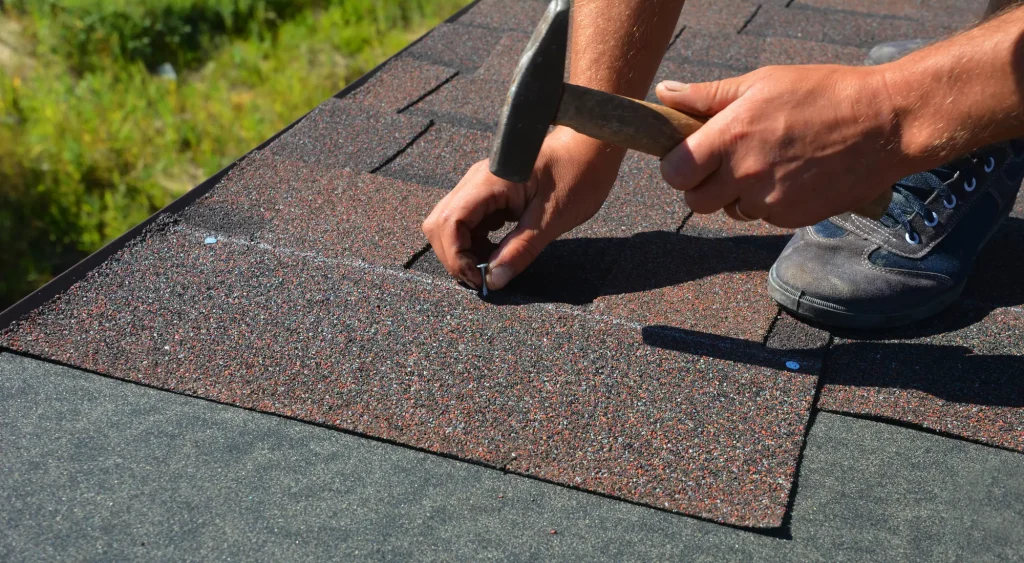 DIY home roof repair