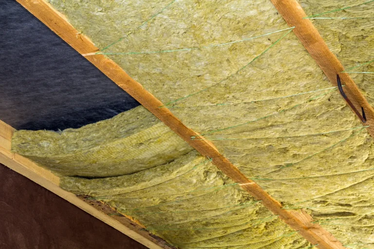 installation of non-toxic insulation material