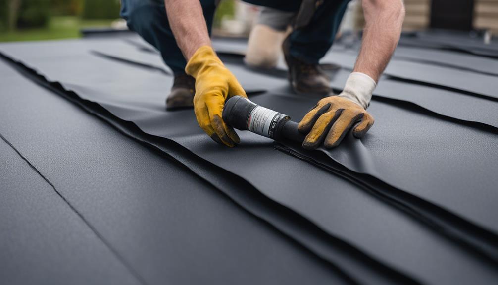 durable epdm roofing material