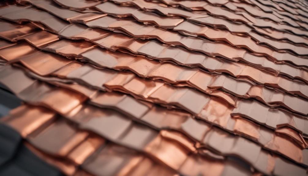 durable roofing with copper