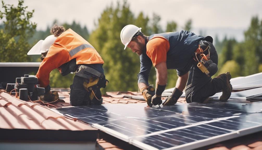 eco friendly solar panel installation
