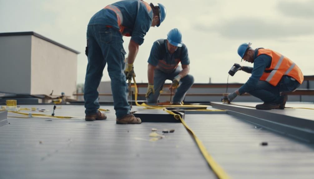 preparing for roof inspection