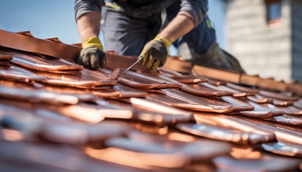 roofing with lead flashing