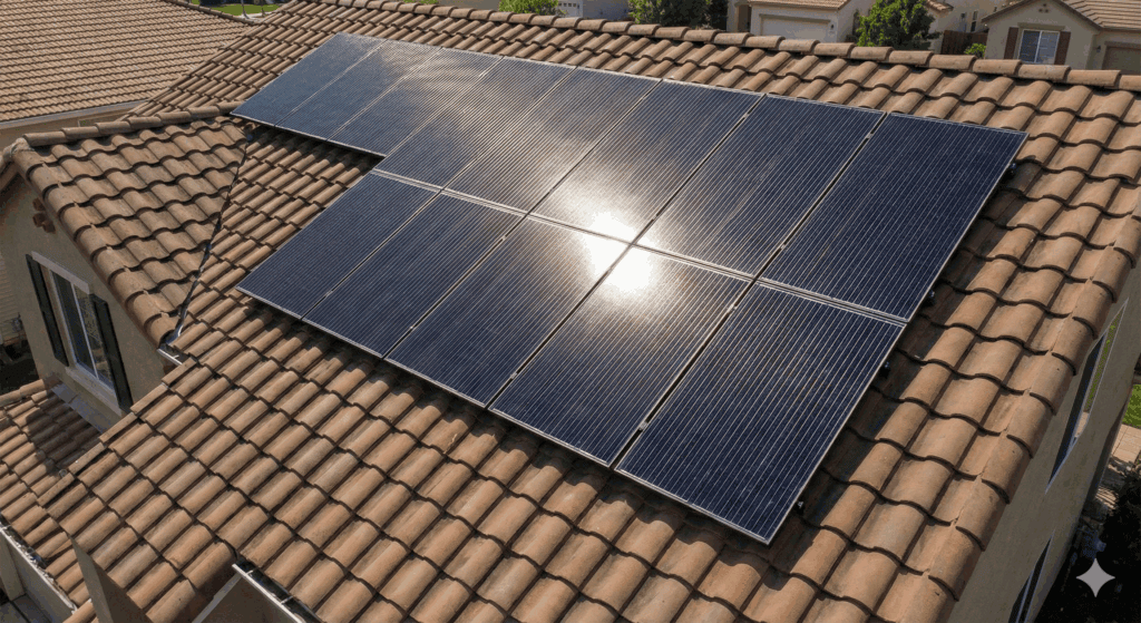 roof solar panels